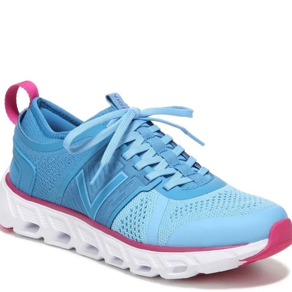 EUC Vionic Captivate Horizon Blue Slip On Lightweight Comfort Sneaker W 10